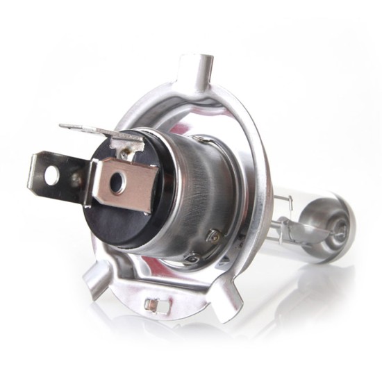 Amio - H4 12V 60/55W P43t LUMITEC SILVER ΑΛΟΓΟΝΟΥ +100% UP TO 25m - 2 ΤΕΜ. (01402/AM)