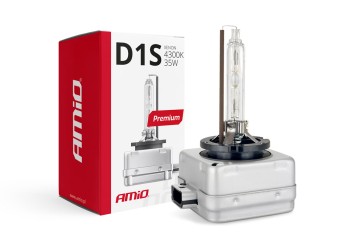 Amio - D1S 12V 4.300k 35W ΑΝΤΑΛΛΑΚΤΙΚΗ ΛΑΜΠΑ PREMIUM - 1 ΤΕΜ. (01408/AM)