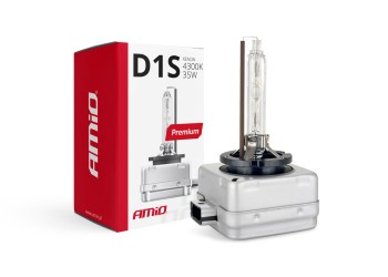 Amio - D1S 12V 4.300k 35W ΑΝΤΑΛΛΑΚΤΙΚΗ ΛΑΜΠΑ PREMIUM - 1 ΤΕΜ. (01408/AM)