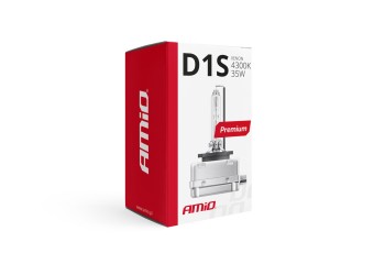 Amio - D1S 12V 4.300k 35W ΑΝΤΑΛΛΑΚΤΙΚΗ ΛΑΜΠΑ PREMIUM - 1 ΤΕΜ. (01408/AM)