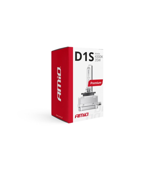 Amio - D1S 12V 4.300k 35W ΑΝΤΑΛΛΑΚΤΙΚΗ ΛΑΜΠΑ PREMIUM - 1 ΤΕΜ. (01408/AM)