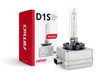Amio - D1S 12V 6.000k 35W ΑΝΤΑΛΛΑΚΤΙΚΗ ΛΑΜΠΑ PREMIUM - 1 ΤΕΜ. (01409/AM)