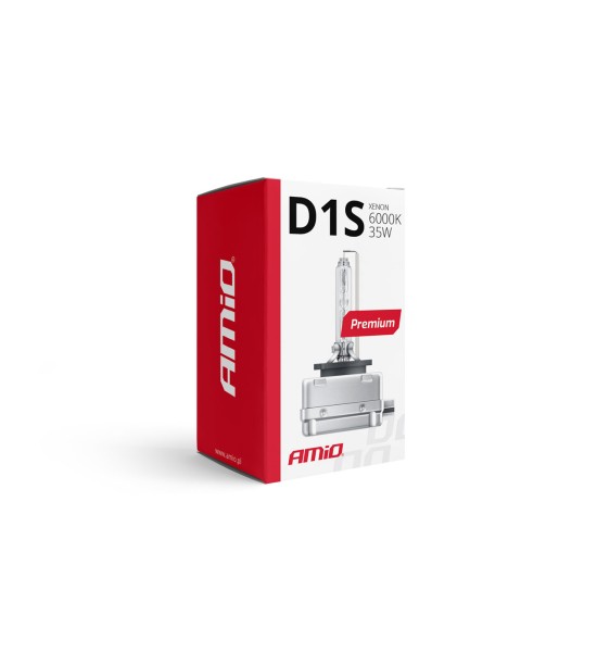Amio - D1S 12V 6.000k 35W ΑΝΤΑΛΛΑΚΤΙΚΗ ΛΑΜΠΑ PREMIUM - 1 ΤΕΜ. (01409/AM)