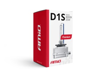 Amio - D1S 12V 8.000k 35W ΑΝΤΑΛΛΑΚΤΙΚΗ ΛΑΜΠΑ PREMIUM - 1 ΤΕΜ. (01410/AM)