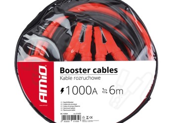 Amio - ΡΕΥΜΑΤΟΔΟΤΕΣ 1000A 6m (ΚΑΛΩΔΙΑ ΦΟΡΤΙΣΗΣ ΜΠΑΤΑΡΙΑΣ) – 1 σετ. (01435/AM)