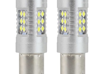 Amio - P21W 12/24V BA15s 24xSMD3030 CAN-BUS ΔΙΑΘΛΑΣΗΣ (ΜΟΝΟΠΟΛΙΚΟ) 2ΤΕΜ. (01445/AM)