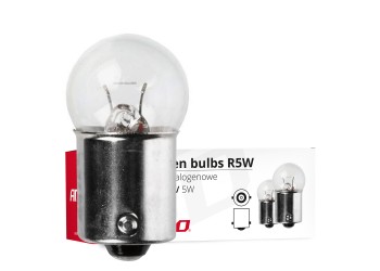 Amio - R5W 12V 5W BA15s (ΦΟΥΝΤΟΥΚΙ) ΑΛΟΓΟΝΟΥ ΚΟΥΤΙ 10ΤΕΜ. (01485/AM)