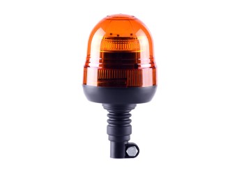 Amio - ΦΑΡΟΣ ΠΕΡΙΣΤΡΕΦΟΜΕΝΟΣ W02P 12/24V 39SMD LED ΕΛΑΣΤΙΚΟΣ ΒΙΔΩΤΟΣ ΠΟΡΤΟΚΑΛΙ 129x241mm - 1 τεμ. (01501/AM)