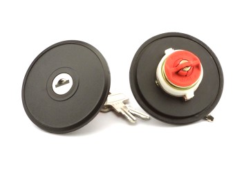 ΤΑΠΑ ΒΕΝΖΙΝΗΣ ΜΕ ΚΛΕΙΔΙ ΓΙΑ OPEL CORSA 1984-1990 5D / ASCONA 1981-1985 ΣΕ ΜΑΥΡΟ ΧΡΩΜΑ FARMA - 1 τεμ.