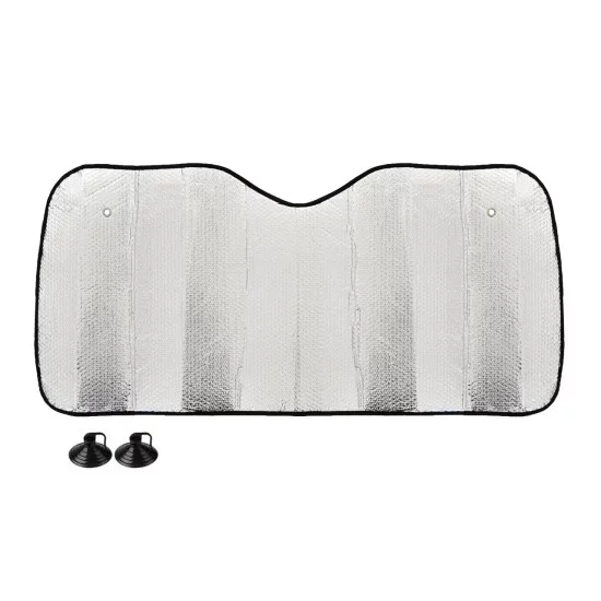 Amio - ΗΛΙΟΠΡΟΣΤΑΣΙΑ ΕΣΩΤΕΡΙΚΗ ΑΣΗΜΙ ΜΕ ΒΕΝΤΟΥΖΕΣ 150x800cm - 1 ΤΕΜ. (01533/AM)