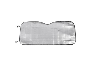 Amio - ΗΛΙΟΠΡΟΣΤΑΣΙΑ ΕΣΩΤΕΡΙΚΗ ΑΣΗΜΙ ΜΕ ΒΕΝΤΟΥΖΕΣ 145x70cm - 1 ΤΕΜ. (01532/AM)