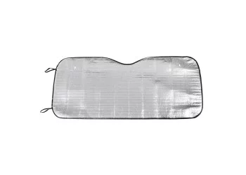 Amio - ΗΛΙΟΠΡΟΣΤΑΣΙΑ ΕΣΩΤΕΡΙΚΗ ΑΣΗΜΙ ΜΕ ΒΕΝΤΟΥΖΕΣ 145x70cm - 1 ΤΕΜ. (01532/AM)