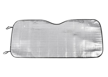 Amio - ΗΛΙΟΠΡΟΣΤΑΣΙΑ ΕΣΩΤΕΡΙΚΗ ΑΣΗΜΙ ΜΕ ΒΕΝΤΟΥΖΕΣ 145x70cm - 1 ΤΕΜ. (01532/AM)