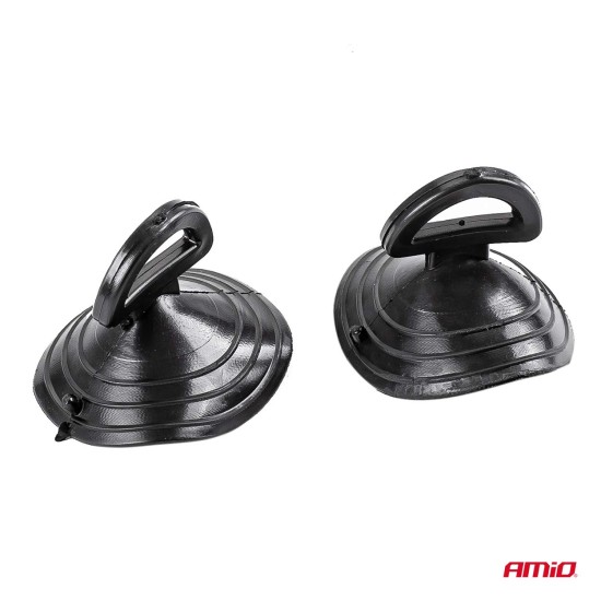 Amio - ΗΛΙΟΠΡΟΣΤΑΣΙΑ ΕΣΩΤΕΡΙΚΗ ΑΣΗΜΙ ΑΦΡΟΥ ΜΕ ΒΕΝΤΟΥΖΕΣ 130x60cm - 1 ΤΕΜ. (01536/AM)