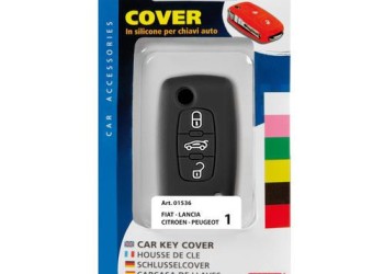 TYPE-1 ΚΑΛΥΜΜΑ ΚΛΕΙΔΙΩΝ ΣΙΛΙΚΟΝΗΣ ΜΑΥΡΟ ΧΡΩΜΑ ΓΙΑ FIAT/LANCIA/CITROEN/PEUGEOT  1ΤΕΜ.