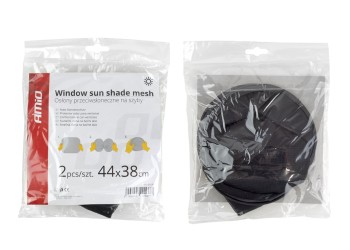 Amio - ΗΛΙΟΠΡΟΣΤΑΣΙΕΣ ΠΛΑΙΝΕΣ ΜΕ ΒΕΝΤΟΥΖΕΣ 44x38cm 2ΤΕΜ. (01537/AM)