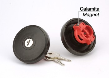 ΤΑΠΑ ΒΕΝΖΙΝΗΣ ΜΕ ΚΛΕΙΔΙ ΓΙΑ PEUGEOT 407 2004-2011 / MITSUBISHI OUTLANDER 2007-2012 / SMART FORTWO 2014-2019 FARMA - 1 τεμ.