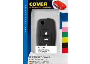 TYPE-1 ΚΑΛΥΜΜΑ ΚΛΕΙΔΙΩΝ ΣΙΛΙΚΟΝΗΣ ΜΑΥΡΟ ΧΡΩΜΑ ΓΙΑ SEAT/SKODA/VW 1ΤΕΜ.