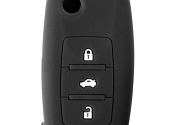 TYPE-1 ΚΑΛΥΜΜΑ ΚΛΕΙΔΙΩΝ ΣΙΛΙΚΟΝΗΣ ΜΑΥΡΟ ΧΡΩΜΑ ΓΙΑ SEAT/SKODA/VW 1ΤΕΜ.