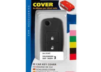 TYPE-3 ΚΑΛΥΜΜΑ ΚΛΕΙΔΙΩΝ ΣΙΛΙΚΟΝΗΣ ΜΑΥΡΟ ΧΡΩΜΑ ΓΙΑ SEAT/SKODA/VW 1ΤΕΜ.