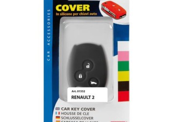 TYPE-2 ΚΑΛΥΜΜΑ ΚΛΕΙΔΙΩΝ ΣΙΛΙΚΟΝΗΣ ΜΑΥΡΟ ΧΡΩΜΑ ΓΙΑ RENAULT 1ΤΕΜ.