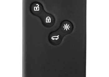 TYPE-1 ΚΑΛΥΜΜΑ ΚΛΕΙΔΙΩΝ ΣΙΛΙΚΟΝΗΣ ΓΙΑ RENAULT ΜΑΥΡΟ ΧΡΩΜΑ 1ΤΕΜ.