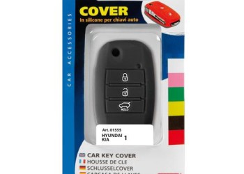 TYPE-1 ΚΑΛΥΜΜΑ ΚΛΕΙΔΙΩΝ ΣΙΛΙΚΟΝΗΣ ΜΑΥΡΟ ΧΡΩΜΑ ΓΙΑ HYUNDAI/KIA  1ΤΕΜ.