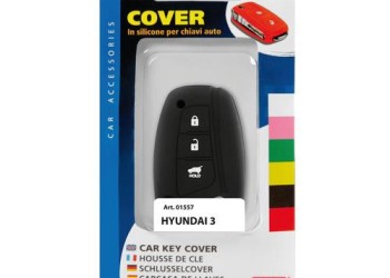 TYPE-3 ΚΑΛΥΜΜΑ ΚΛΕΙΔΙΩΝ ΣΙΛΙΚΟΝΗΣ ΜΑΥΡΟ ΧΡΩΜΑ ΓΙΑ HYUNDAI 1ΤΕΜ.