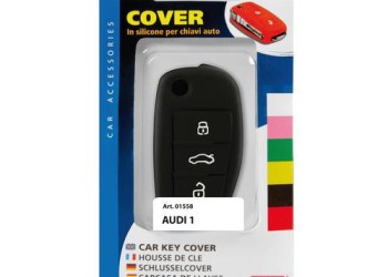 TYPE-1 ΚΑΛΥΜΜΑ ΚΛΕΙΔΙΩΝ ΣΙΛΙΚΟΝΗΣ ΜΑΥΡΟ ΧΡΩΜΑ ΓΙΑ AUDI 1ΤΕΜ.
