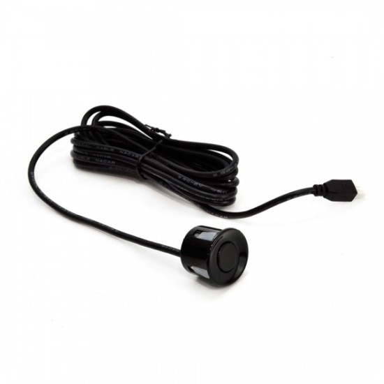 Amio - ΣΥΣΤΗΜΑ ΠΑΡΚΑΡΙΣΜΑΤΟΣ 12V 8 ΜΑΤΙΑ ΜΑΥΡΑ ΕΜΠΡΟΣ-ΠΙΣΩ Φ22mm ΜΕ ΟΘΟΝΗ LED - 1 ΤΕΜ. (01560/AM)