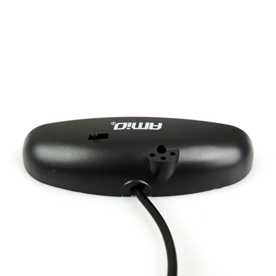 Amio - ΣΥΣΤΗΜΑ ΠΑΡΚΑΡΙΣΜΑΤΟΣ 12V 8 ΜΑΤΙΑ ΜΑΥΡΑ ΕΜΠΡΟΣ-ΠΙΣΩ Φ22mm ΜΕ ΟΘΟΝΗ LED - 1 ΤΕΜ. (01560/AM)