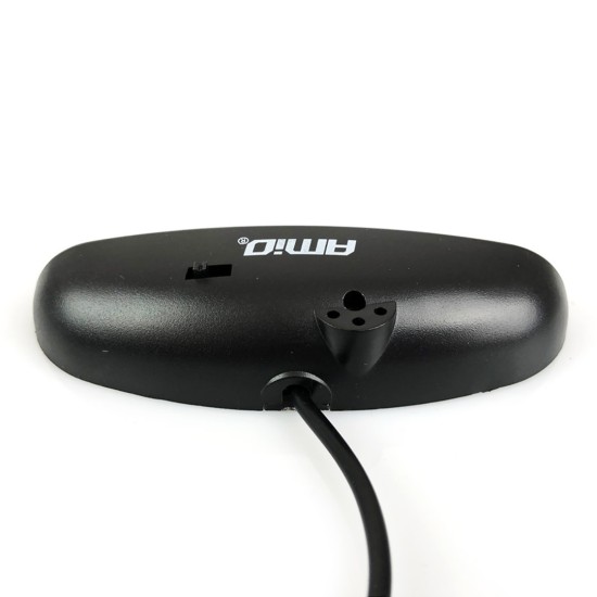 Amio - ΣΥΣΤΗΜΑ ΠΑΡΚΑΡΙΣΜΑΤΟΣ 12V 4 ΜΑΤΙΑ ΑΣΗΜΙ Φ22mm ΜΕ ΟΘΟΝΗ LED - 1 ΤΕΜ. (01564/AM)