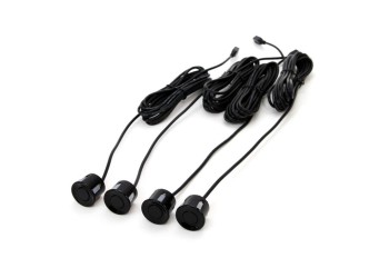 Amio - ΣΥΣΤΗΜΑ ΠΑΡΚΑΡΙΣΜΑΤΟΣ 12V ΜΕ 4 ΑΙΣΘΗΤΗΡΕΣ (ΜΑΥΡΟ) 22mm ΚΑΙ ΟΘΟΝΗ - 1 ΤΕΜ. (01565/AM)