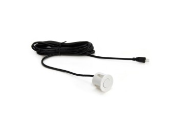 Amio - ΣΥΣΤΗΜΑ ΠΑΡΚΑΡΙΣΜΑΤΟΣ 12V 4 ΜΑΤΙΑ ΛΕΥΚΑ Φ22mm ΜΕ ΟΘΟΝΗ LED - 1 ΤΕΜ. (01566/AM)