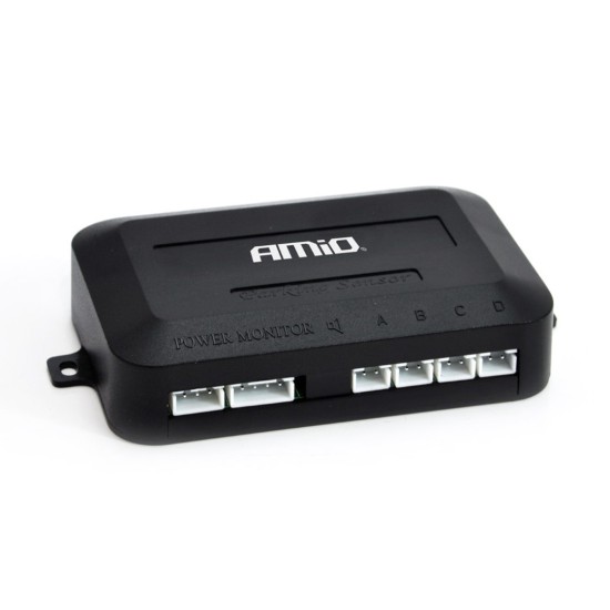 Amio - ΣΥΣΤΗΜΑ ΠΑΡΚΑΡΙΣΜΑΤΟΣ ΜΕ 4 ΛΕΥΚΟΥΣ ΑΙΣΘΗΤΗΡΕΣ 22 MM ΚΑΙ BUZZER - 1 ΤΕΜ. (01568/AM)