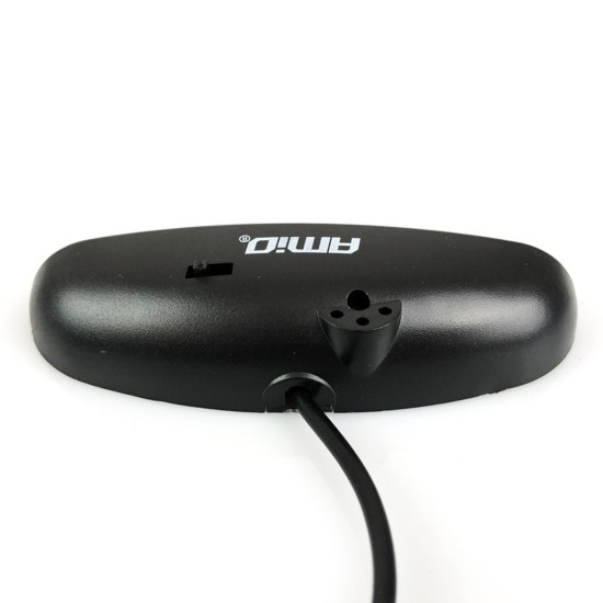 Amio - ΣΥΣΤΗΜΑ ΠΑΡΚΑΡΙΣΜΑΤΟΣ 12V ΜΕ 4 ΔΙΑΙΡΟΥΜΕΝΟΥΣ ΑΙΣΘΗΤΗΡΕΣ ΤΥΠΟΥ GOLD (ΜΑΥΡΟ) 18mm ΚΑΙ ΟΘΟΝΗ - 1 ΤΕΜ. (01577/AM)