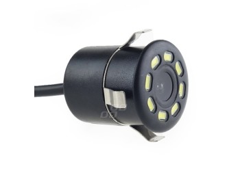 Amio - ΚΑΜΕΡΑ ΟΠΙΣΘΟΠΟΡΕΙΑΣ NIGHT VISION ΜΕ LED Φ18-22mm 12V 720p - 1 ΤΕΜ. (01595/AM)