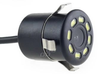 Amio - ΚΑΜΕΡΑ ΟΠΙΣΘΟΠΟΡΕΙΑΣ NIGHT VISION ΜΕ LED Φ18-22mm 12V 720p - 1 ΤΕΜ. (01595/AM)