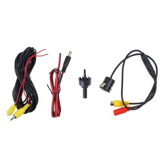 Amio - ΚΑΜΕΡΑ ΟΠΙΣΘΟΠΟΡΕΙΑΣ NIGHT VISION ΜΕ LED Φ18-22mm 12V 720p - 1 ΤΕΜ. (01595/AM)