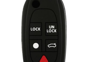 TYPE-1 ΚΑΛΥΜΜΑ ΚΛΕΙΔΙΩΝ ΣΙΛΙΚΟΝΗΣ ΜΑΥΡΟ ΧΡΩΜΑ ΓΙΑ VOLVO 1ΤΕΜ.