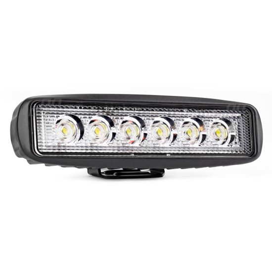 Amio - ΠΡΟΒΟΛΕΑΣ ΕΡΓΑΣΙΑΣ DAYLINE WL01 FLAT 9/60V - 18W - 6000K - 6 LED (ΛΕΥΚΟ/ΨΥΧΡΟ) - 160 Χ 43 Χ 42 mm - 1 ΤΕΜ. (01612/AM)