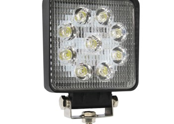 Amio - ΠΡΟΒΟΛΕΑΣ ΕΡΓΑΣΙΑΣ ΤΕΤΡΑΓΩΝΟΣ AWL03 FLAT 2200lm 9/60V - 27W - 6000K - 9 LED - 106x106x32mm - 1 ΤΕΜ. (01614/AM)