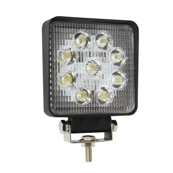 Amio – Προβολέας Εργασίας LED AWL03 9-60V 27W 6000K 2200lm 9 LED Spot για Ισχυρό Φωτισμό σε Καθημερινή Χρήση – 1 Τεμ. (01614/AM)