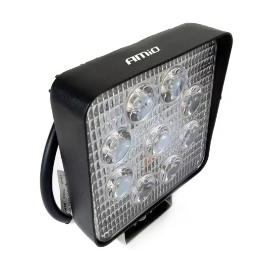 Amio – Προβολέας Εργασίας LED AWL03 9-60V 27W 6000K 2200lm 9 LED Spot για Ισχυρό Φωτισμό σε Καθημερινή Χρήση – 1 Τεμ. (01614/AM)