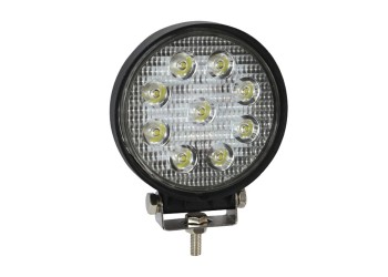 Amio - ΠΡΟΒΟΛΕΑΣ ΕΡΓΑΣΙΑΣ ΣΤΡΟΓΓΥΛΟΣ AWL04 FLAT 2200lm 9/60V - 27W - 6000K - 9 LED - 115x35mm - 1 ΤΕΜ. (01615/AM)