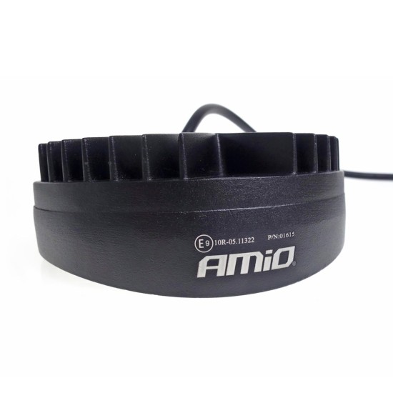 Amio - ΠΡΟΒΟΛΕΑΣ ΕΡΓΑΣΙΑΣ ΣΤΡΟΓΓΥΛΟΣ AWL04 FLAT 2200lm 9/60V - 27W - 6000K - 9 LED - 115x35mm - 1 ΤΕΜ. (01615/AM)