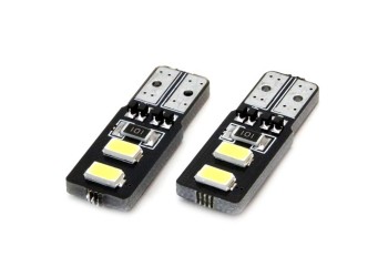 Amio - T10 W5W 12V W2,1x9,5d ΛΕΥΚΟ 5.600K 4SMDx5730 (ΚΑΡΦΩΤΟ - CAN-BUS) 2ΤΕΜ. (01630/AM)