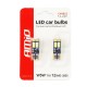 Amio - T10 W5W 12V W2,1x9,5d ΛΕΥΚΟ 5.600K 12SMDx2835 (ΚΑΡΦΩΤΟ - CAN-BUS) 2ΤΕΜ. (01636/AM)