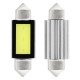 Amio - ΛΑΜΠΑΚΙΑ ΠΛΑΦΟΝΙΕΡΑΣ 39mm 12V 5.600K COB LED CAN-BUS - 2 ΤΕΜ. (01640/AM)
