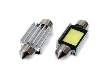 Amio - ΛΑΜΠΑΚΙΑ ΠΛΑΦΟΝΙΕΡΑΣ 39mm 12V 5.600K COB LED CAN-BUS - 2 ΤΕΜ. (01640/AM)